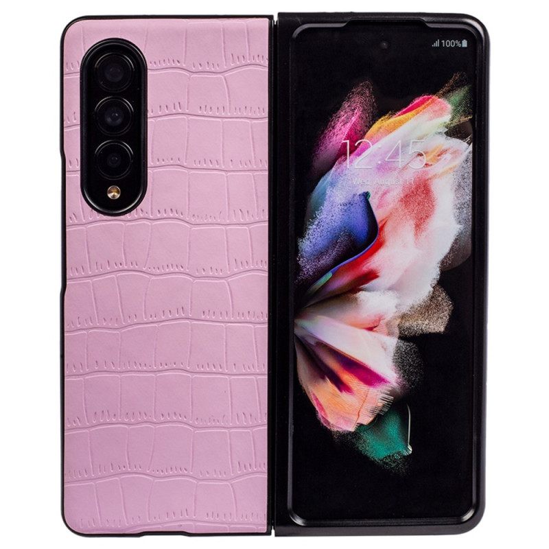 Kuori Samsung Galaxy Z Fold 4 Croco Relief