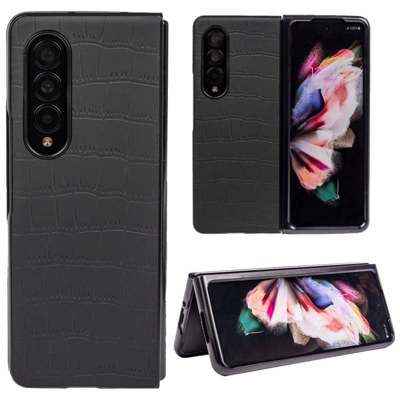 Kuori Samsung Galaxy Z Fold 4 Croco Relief