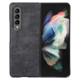 Kuori Samsung Galaxy Z Fold 4 Faux Leather Ihon Rakenne