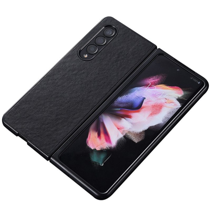 Kuori Samsung Galaxy Z Fold 4 Faux Leather Nylon Texture