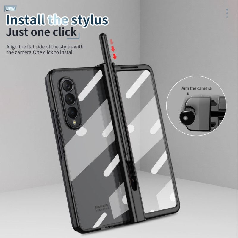 Kuori Samsung Galaxy Z Fold 4 Frosted Shell Kynällä