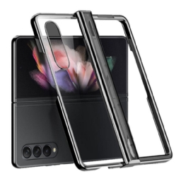 Kuori Samsung Galaxy Z Fold 4 Kirkas Metallinen Saranoitu