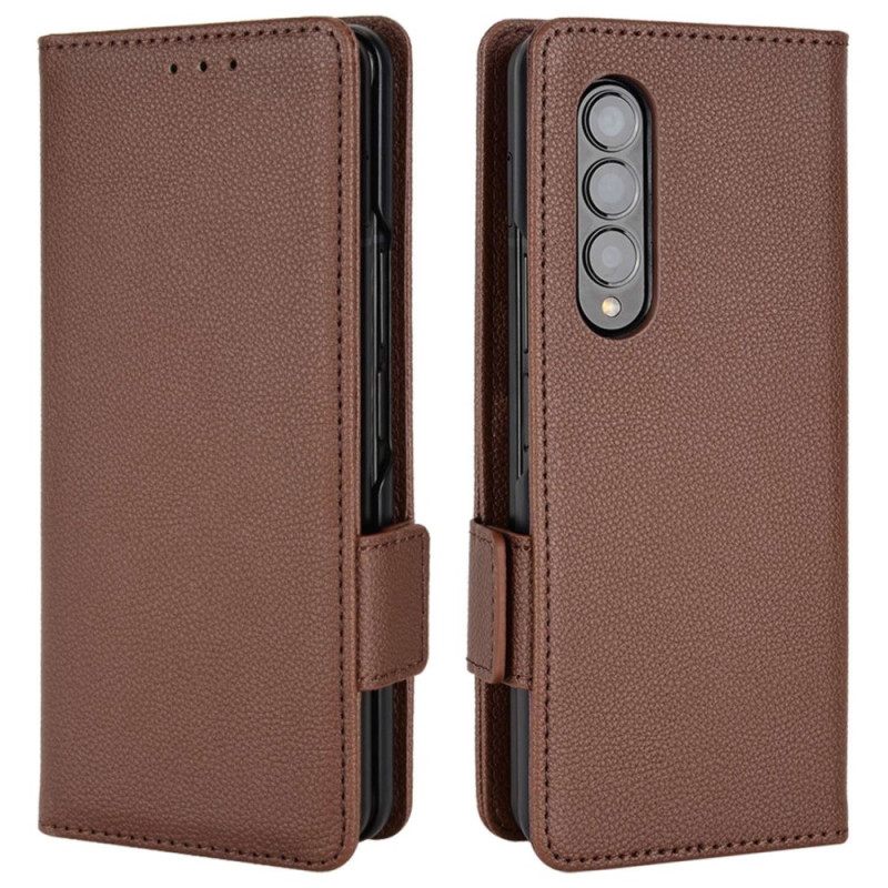 Nahkakotelo Samsung Galaxy Z Fold 4 Faux Leather Winston