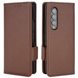 Nahkakotelo Samsung Galaxy Z Fold 4 Faux Leather Winston