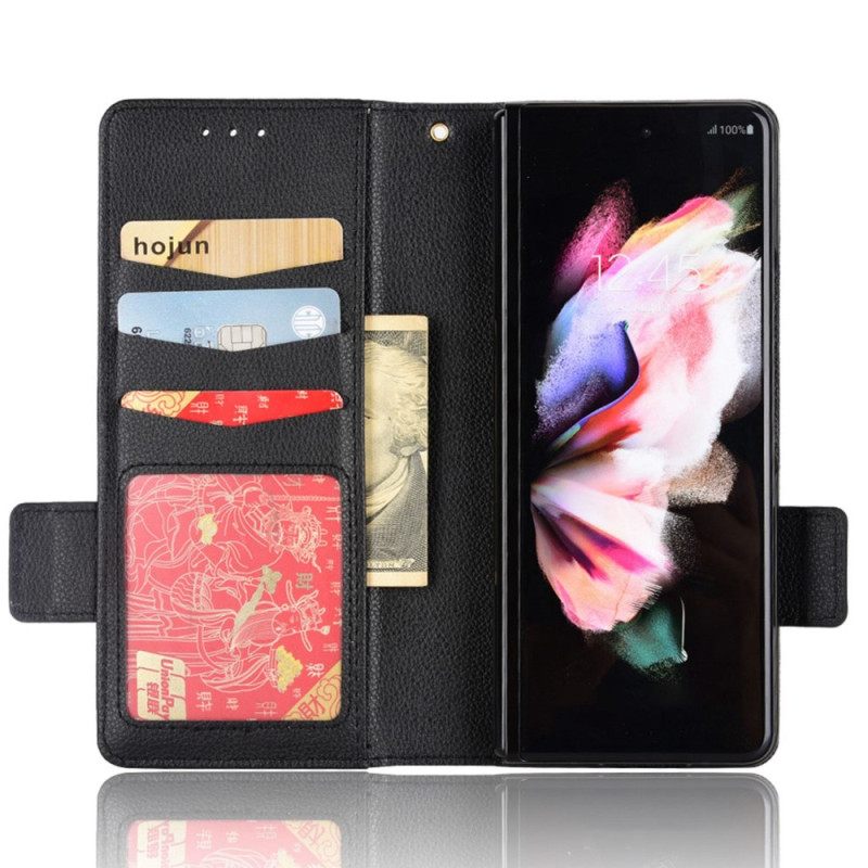 Nahkakotelo Samsung Galaxy Z Fold 4 Faux Leather Winston