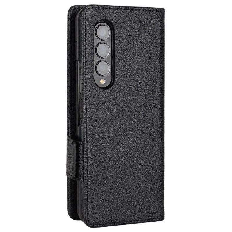 Nahkakotelo Samsung Galaxy Z Fold 4 Faux Leather Winston