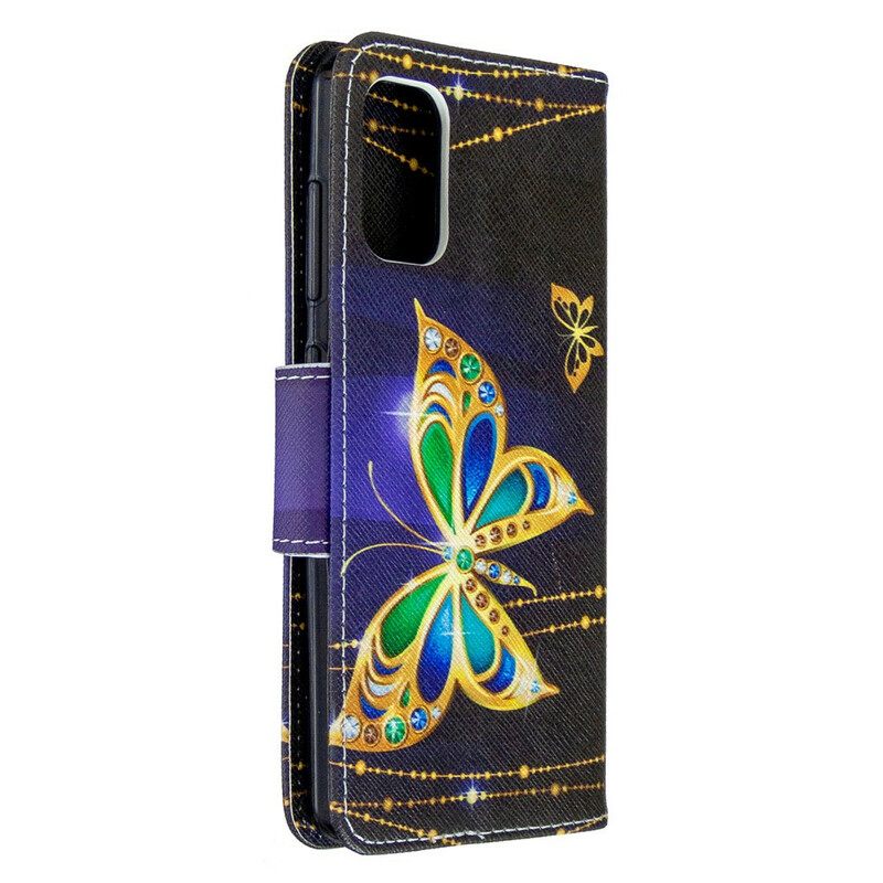 Kotelot Samsung Galaxy A41 Butterflies Kings