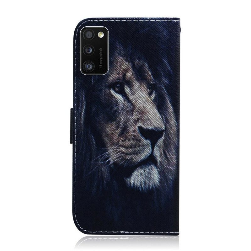 Kotelot Samsung Galaxy A41 Dreaming Lion