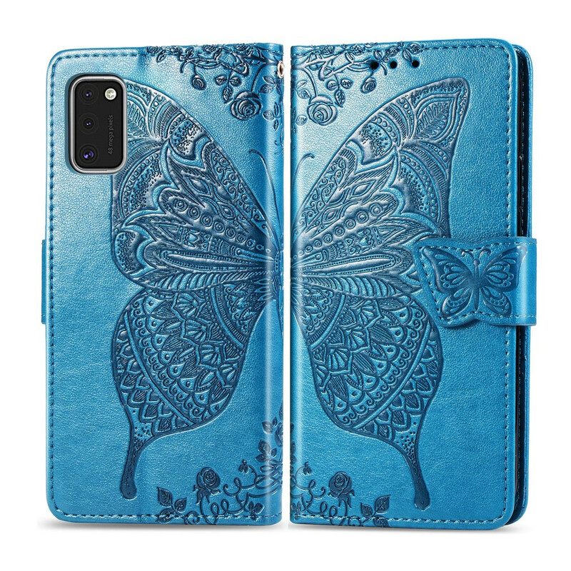 Kotelot Samsung Galaxy A41 Half Butterflies