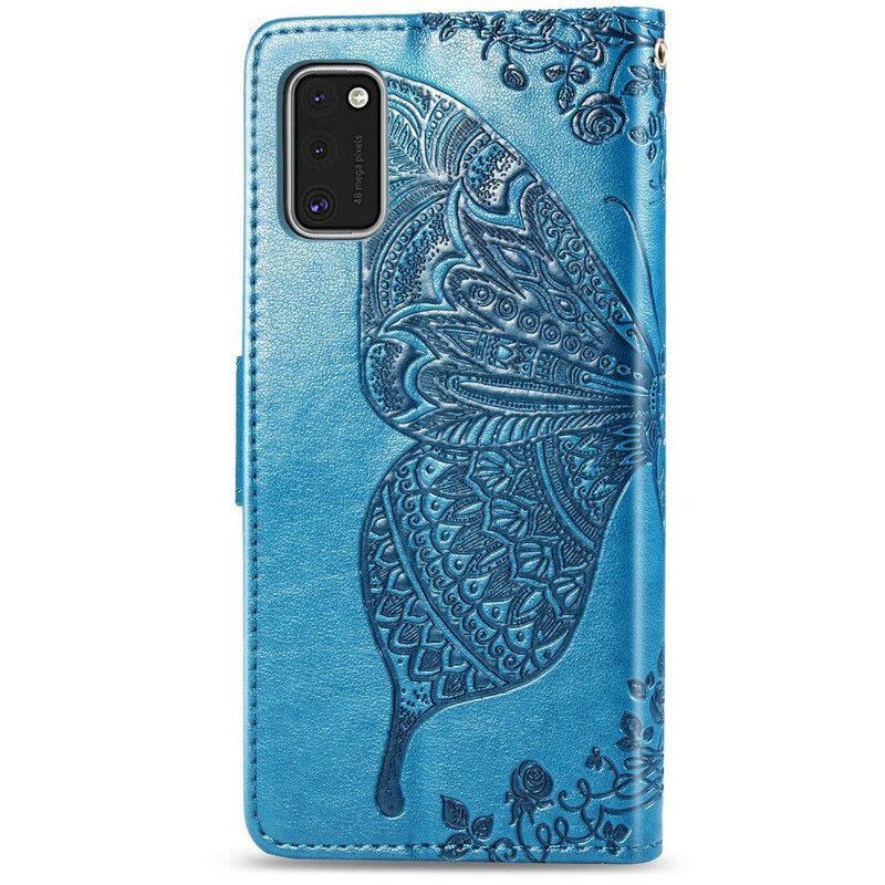 Kotelot Samsung Galaxy A41 Half Butterflies