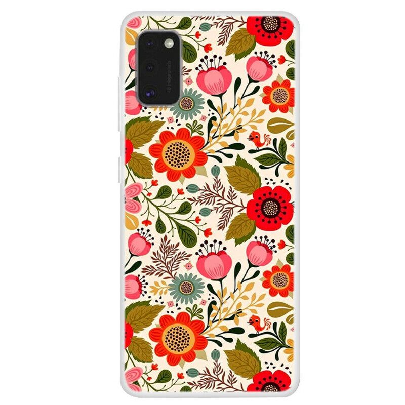 Kuori Samsung Galaxy A41 Floral Tapestry