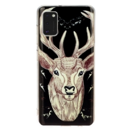 Kuori Samsung Galaxy A41 Fluorescent Majestic Stag