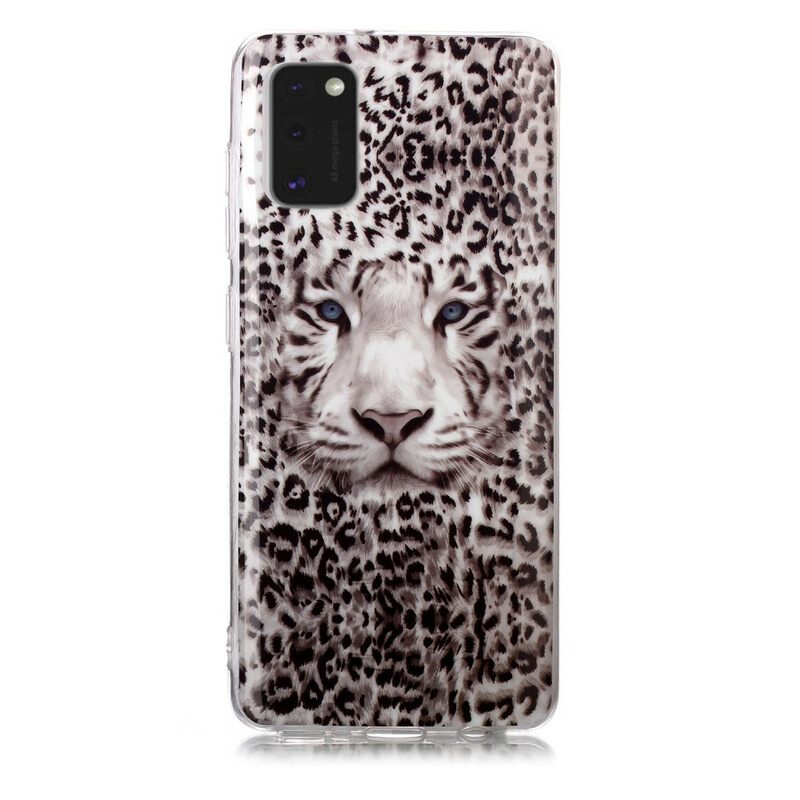 Kuori Samsung Galaxy A41 Fluoresoiva Leopard