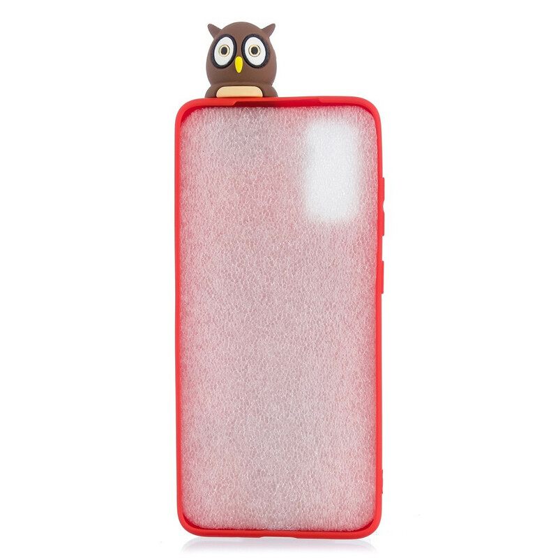 Kuori Samsung Galaxy A41 Miss Owl 3d