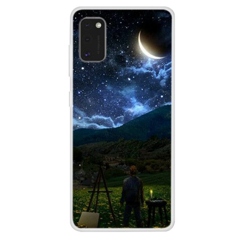 Kuori Samsung Galaxy A41 Painter In The Night