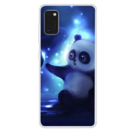 Kuori Samsung Galaxy A41 Panda Avaruudessa