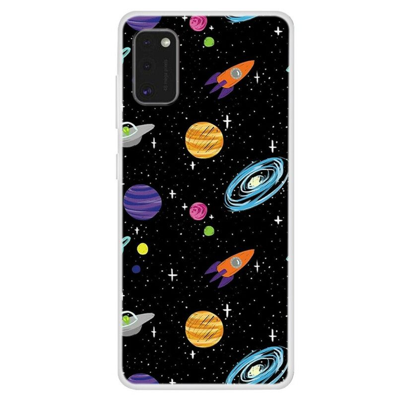 Kuori Samsung Galaxy A41 Planet Galaxy