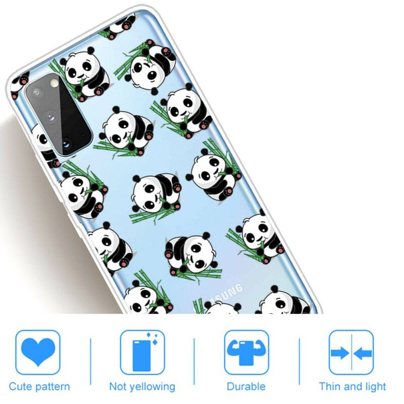 Kuori Samsung Galaxy A41 Top Panda Fun