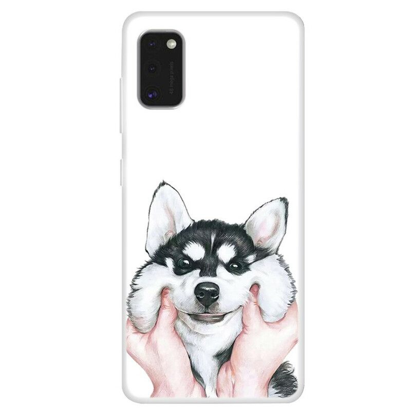 Kuori Samsung Galaxy A41 Wolf Head