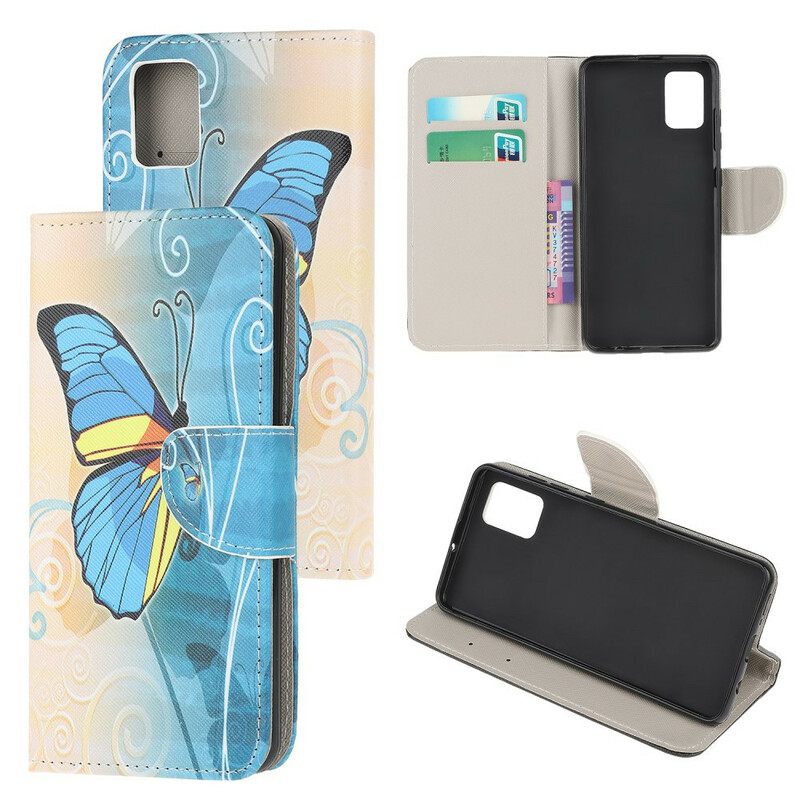 Nahkakotelo Samsung Galaxy A41 Suvereign Butterflies