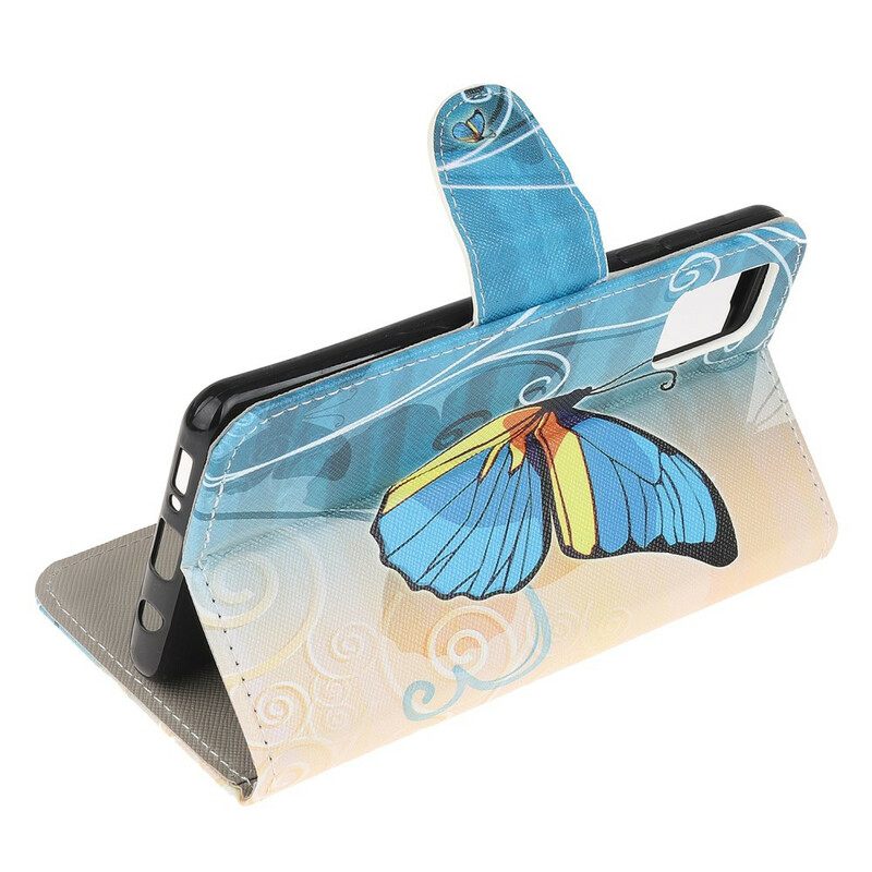 Nahkakotelo Samsung Galaxy A41 Suvereign Butterflies