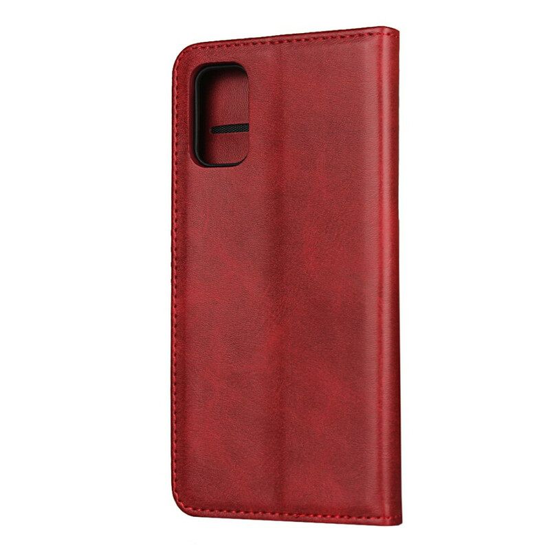 Puhelinkuoret Samsung Galaxy A41 Kotelot Flip Style Leather Sobriety