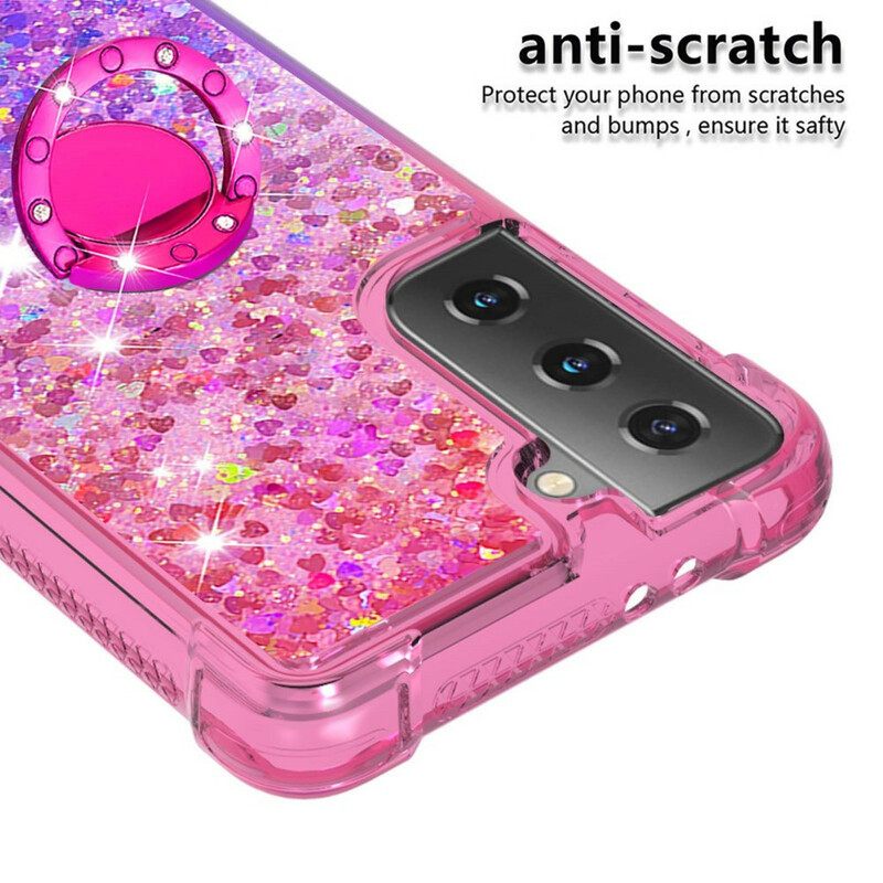 Case Samsung Galaxy S21 5G Glitter Ring Tuki