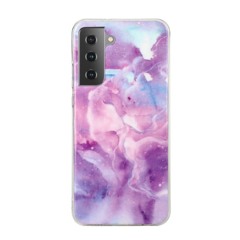 Case Samsung Galaxy S21 5G Marble Design