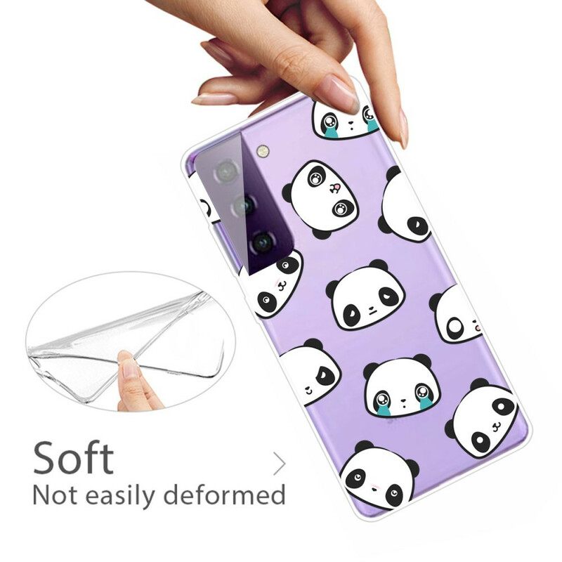 Case Samsung Galaxy S21 5G Sentimental Pandas