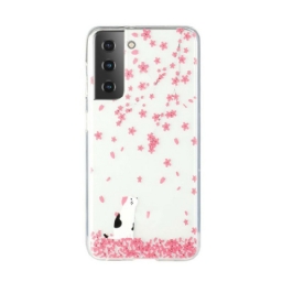 Case Samsung Galaxy S21 5G Terälehdet Ja Cat