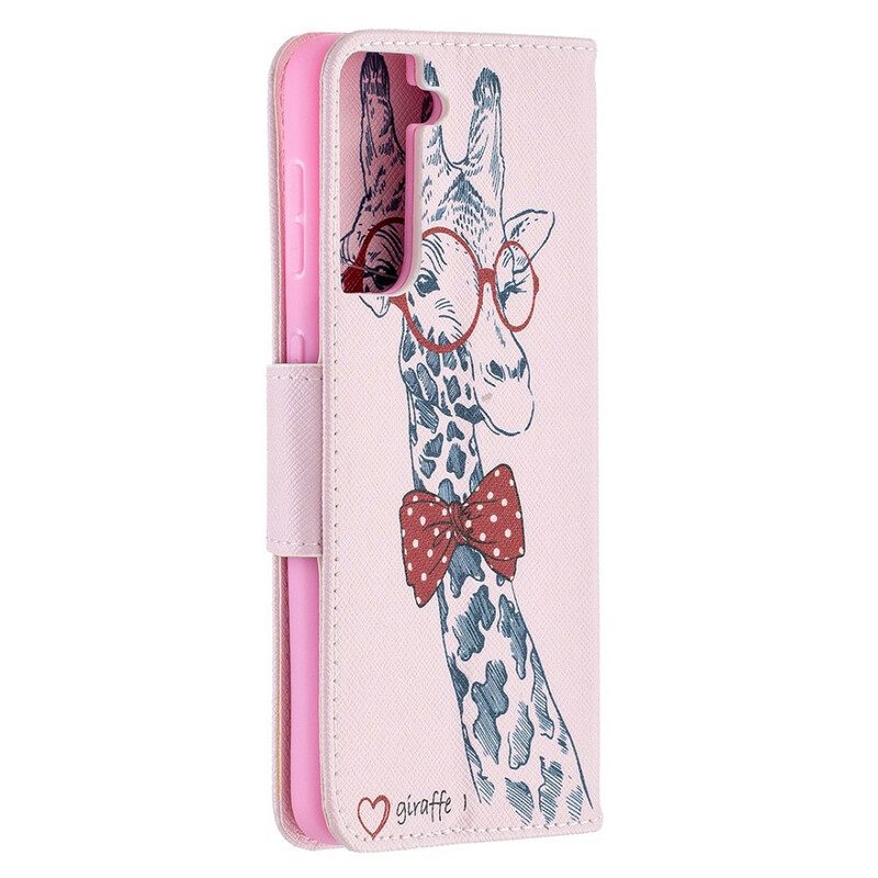 Kotelot Samsung Galaxy S21 5G Brainy Giraffe