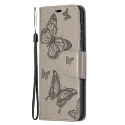 Kotelot Samsung Galaxy S21 5G Butterflies In Flight With Lanyard