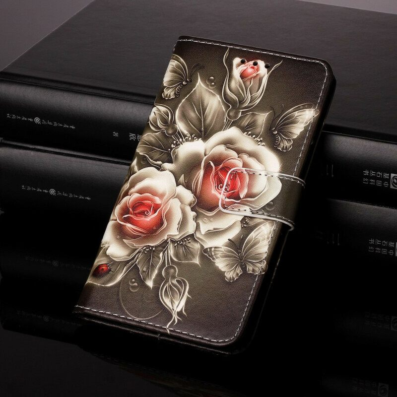 Kotelot Samsung Galaxy S21 5G Golden Roses