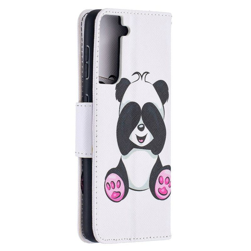 Kotelot Samsung Galaxy S21 5G Panda Hauskaa