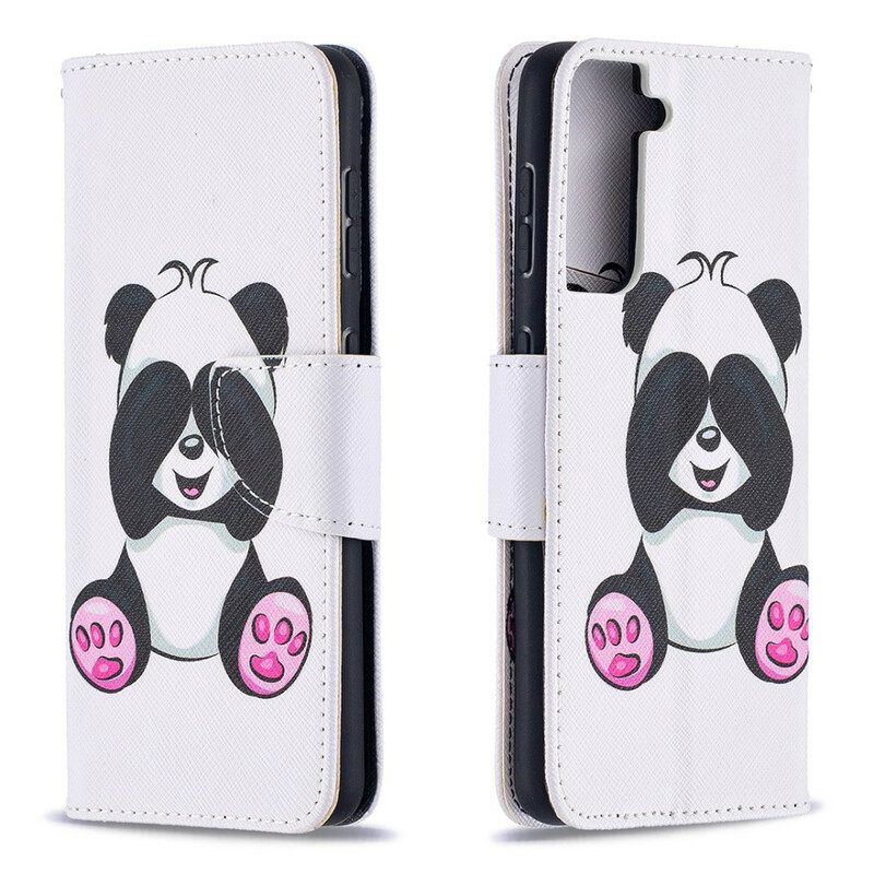 Kotelot Samsung Galaxy S21 5G Panda Hauskaa