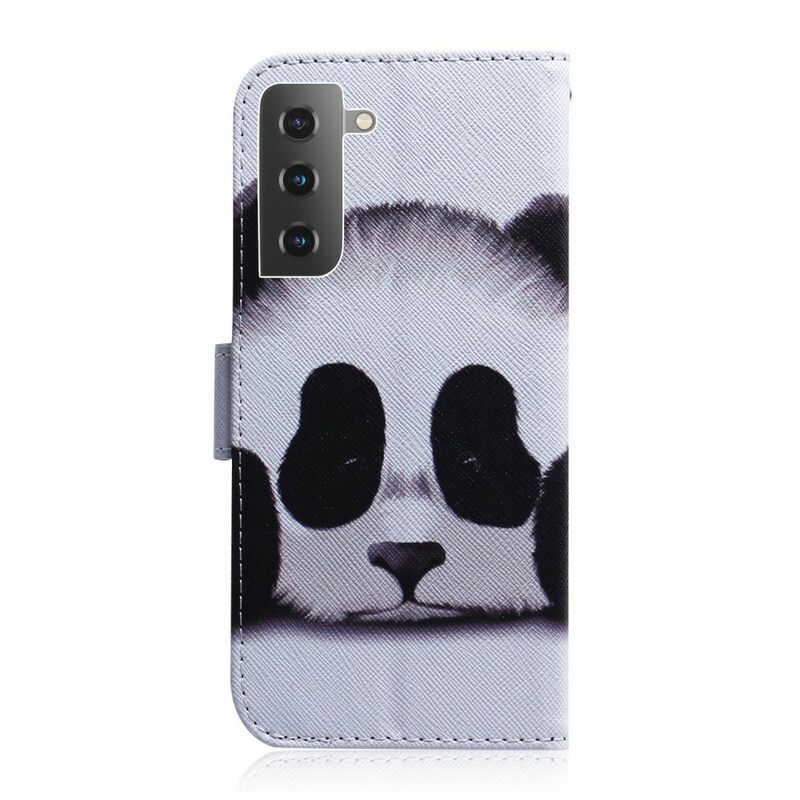 Kotelot Samsung Galaxy S21 5G Panda Kasvot