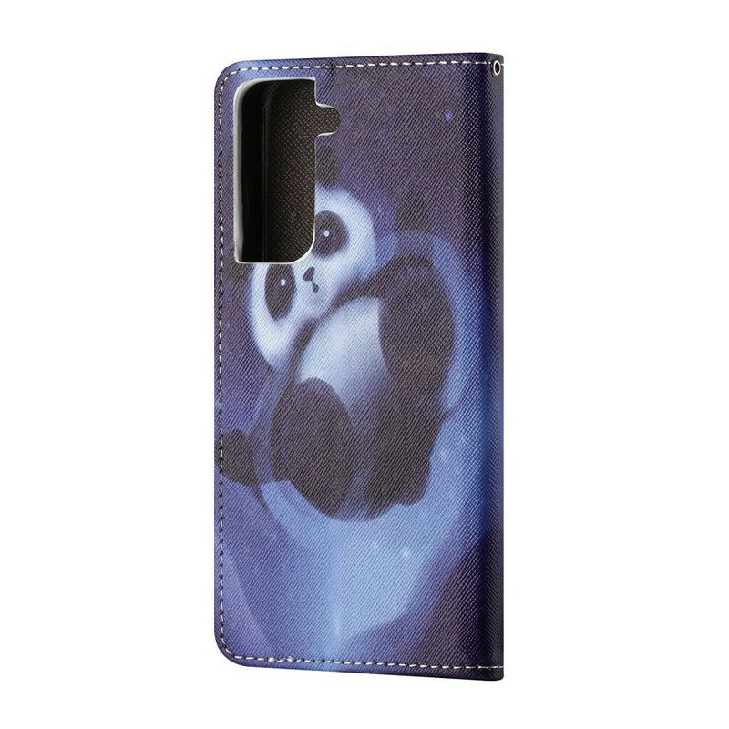 Kotelot Samsung Galaxy S21 5G Panda Space