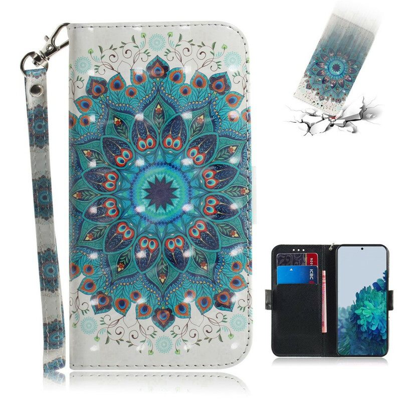 Kotelot Samsung Galaxy S21 5G Suojaketju Kuori Magistral Strappy Mandala