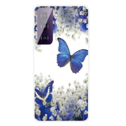 Kuori Samsung Galaxy S21 5G Butterflies Design