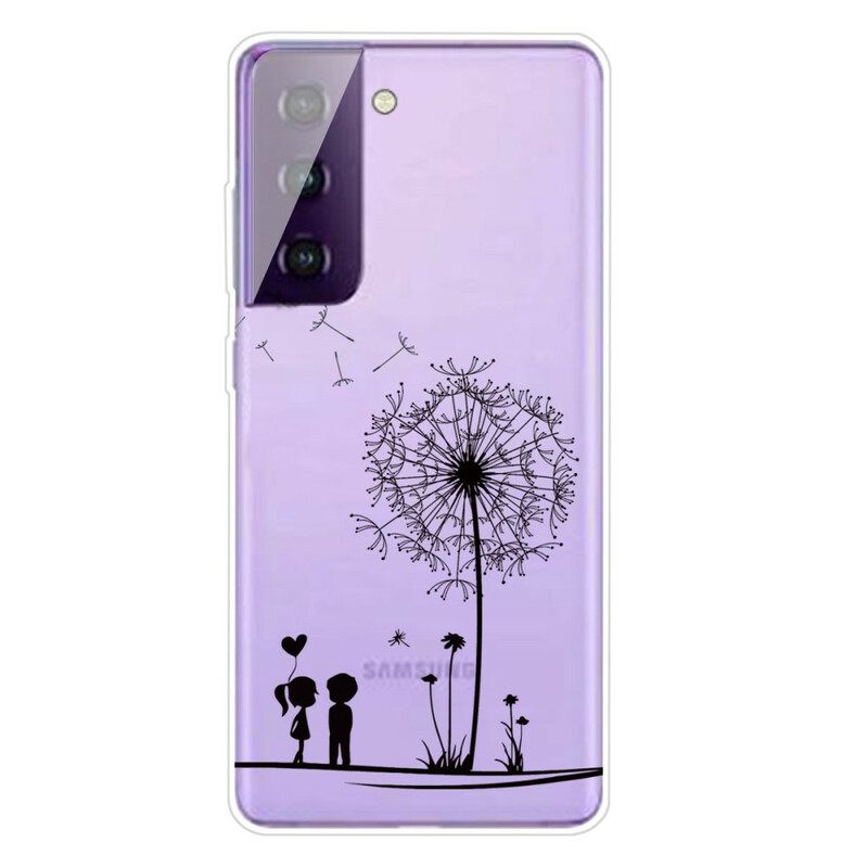 Kuori Samsung Galaxy S21 5G Dandelion Love