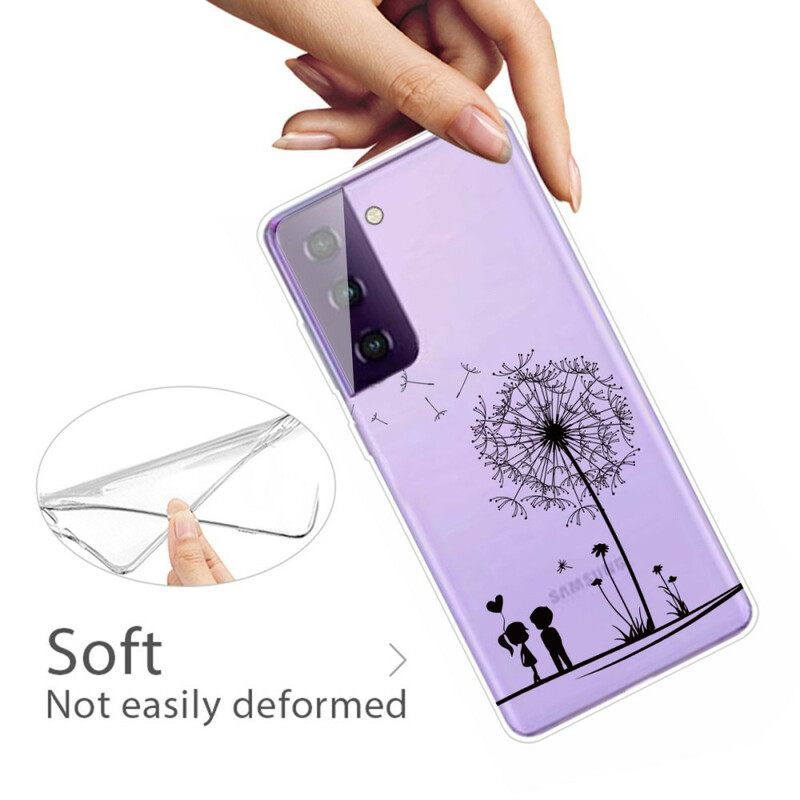 Kuori Samsung Galaxy S21 5G Dandelion Love