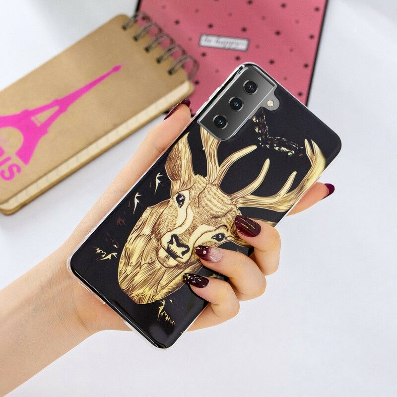 Kuori Samsung Galaxy S21 5G Fluorescent Majestic Stag