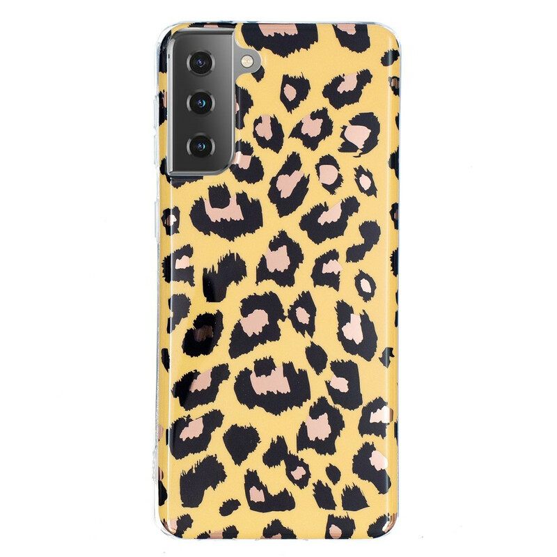 Kuori Samsung Galaxy S21 5G Leopard Style Marble