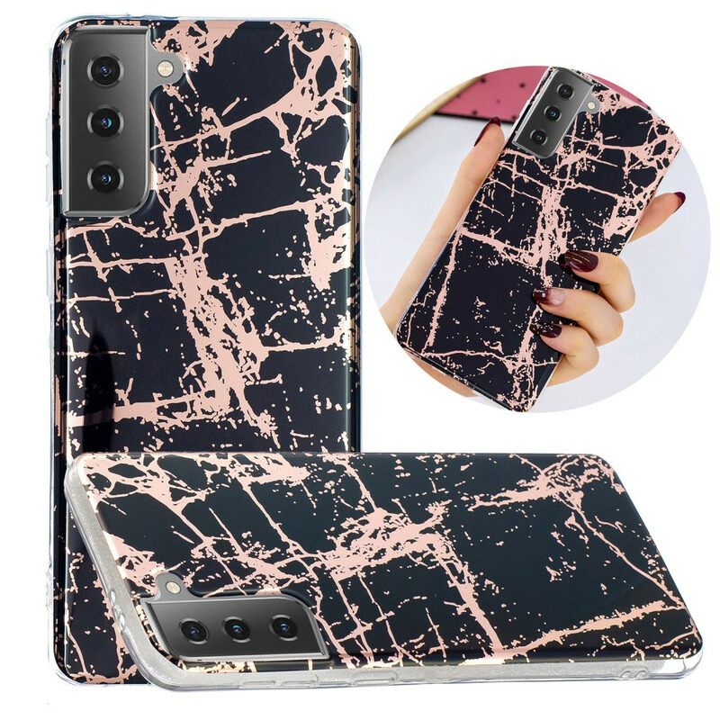 Kuori Samsung Galaxy S21 5G Marble Design Ultra