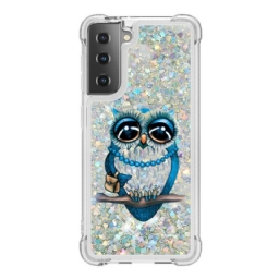 Kuori Samsung Galaxy S21 5G Miss Owl Glitter