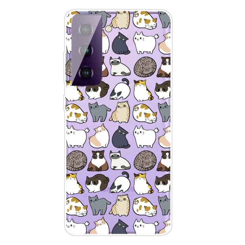 Kuori Samsung Galaxy S21 5G Top Cats