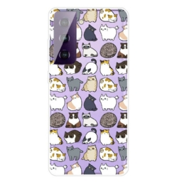 Kuori Samsung Galaxy S21 5G Top Cats