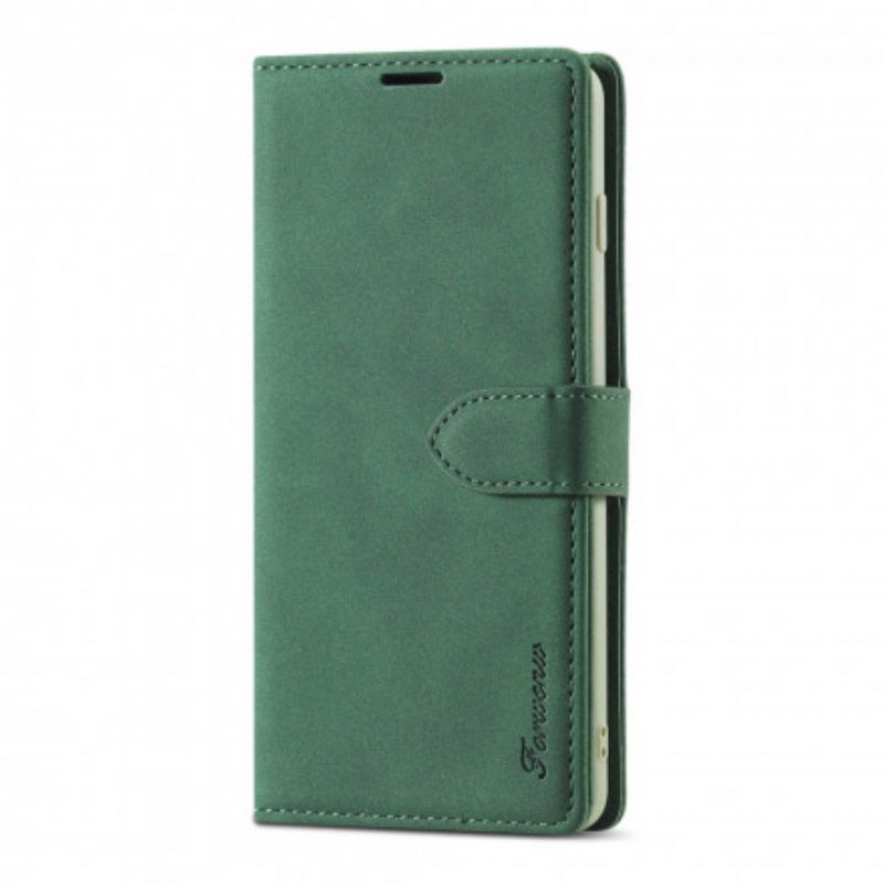 Nahkakotelo Samsung Galaxy S21 5G Faux Leather Forwenw