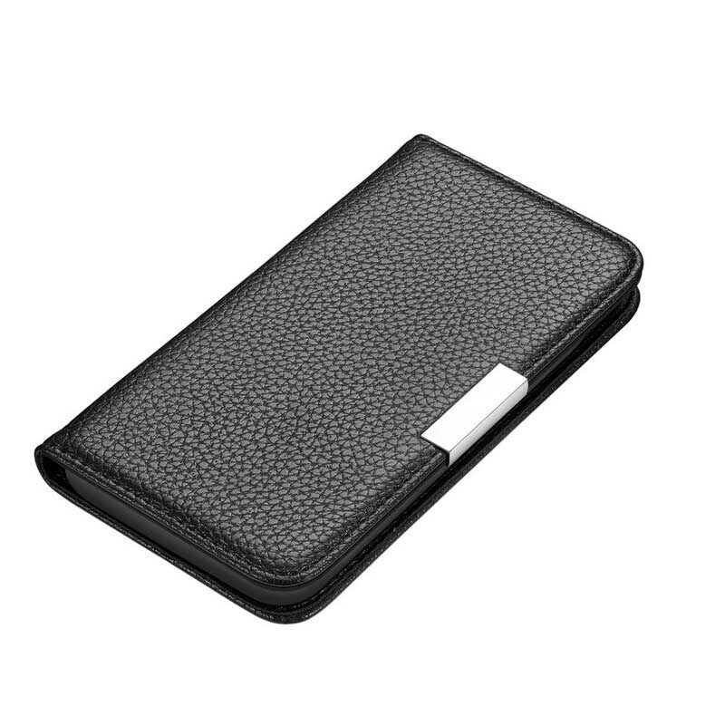 Puhelinkuoret Samsung Galaxy S21 5G Kotelot Flip Ultra Chic Litchi Faux Leather