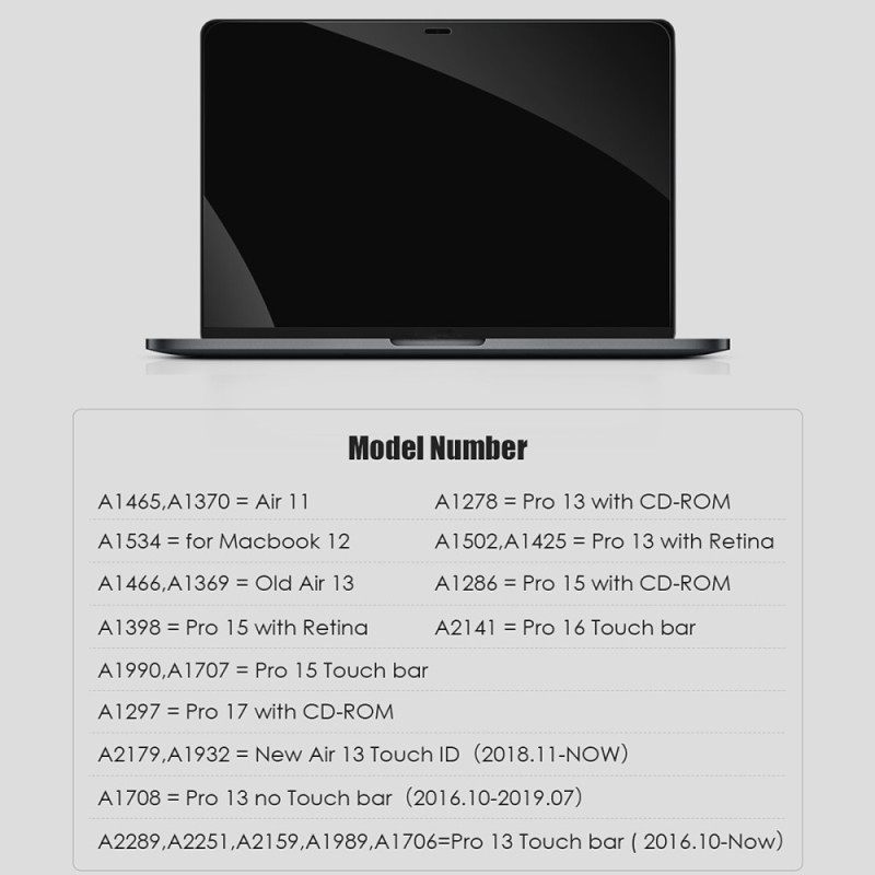 Puhelinkuoret MacBook Pro 14" (2021) Kova Läpinäkyvä Kalvo